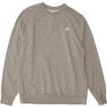 NIKE Sweatshirt til mænd, stor grå bomuld