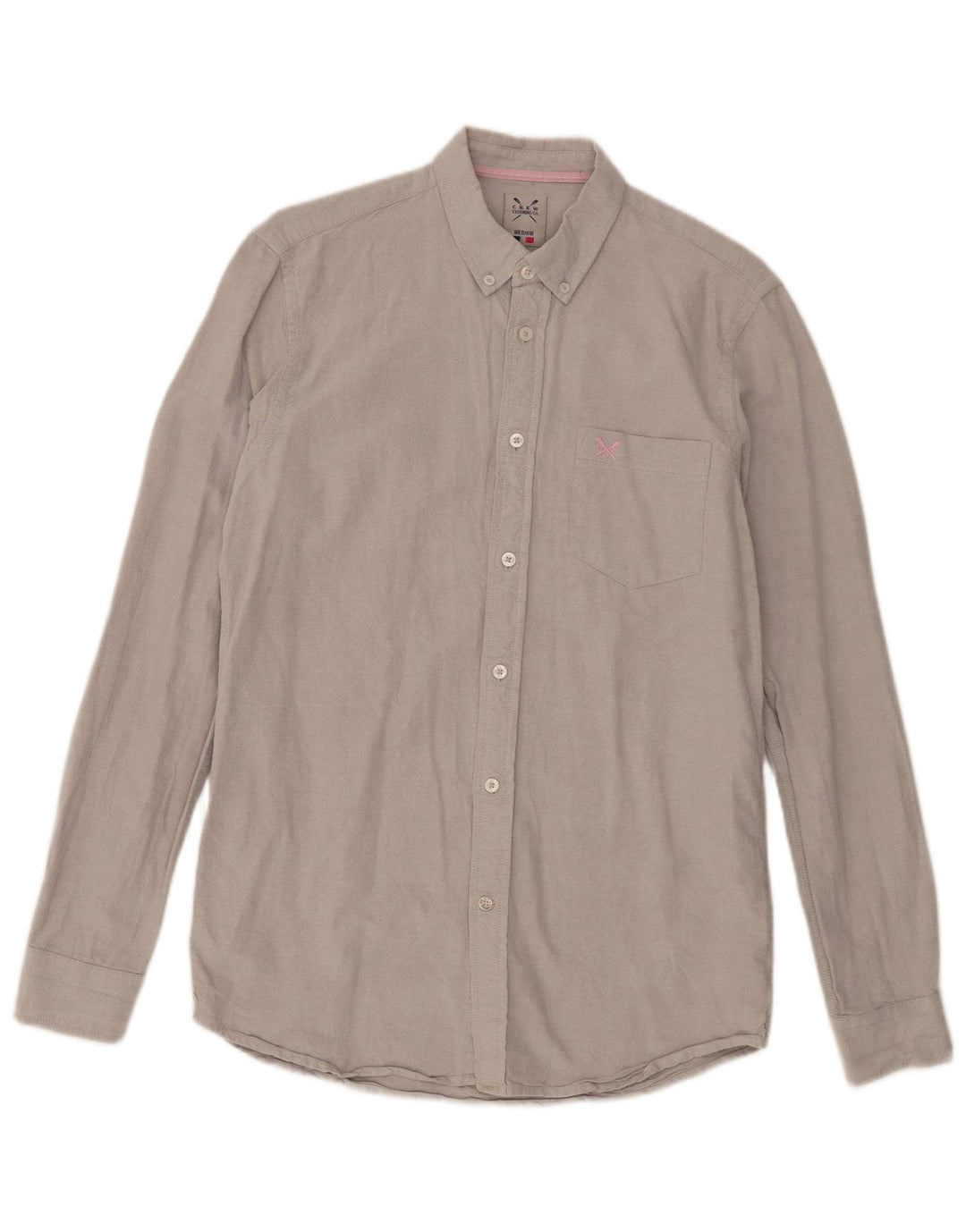 Crew Clothing Herreskjorte Medium Grå Bomuld