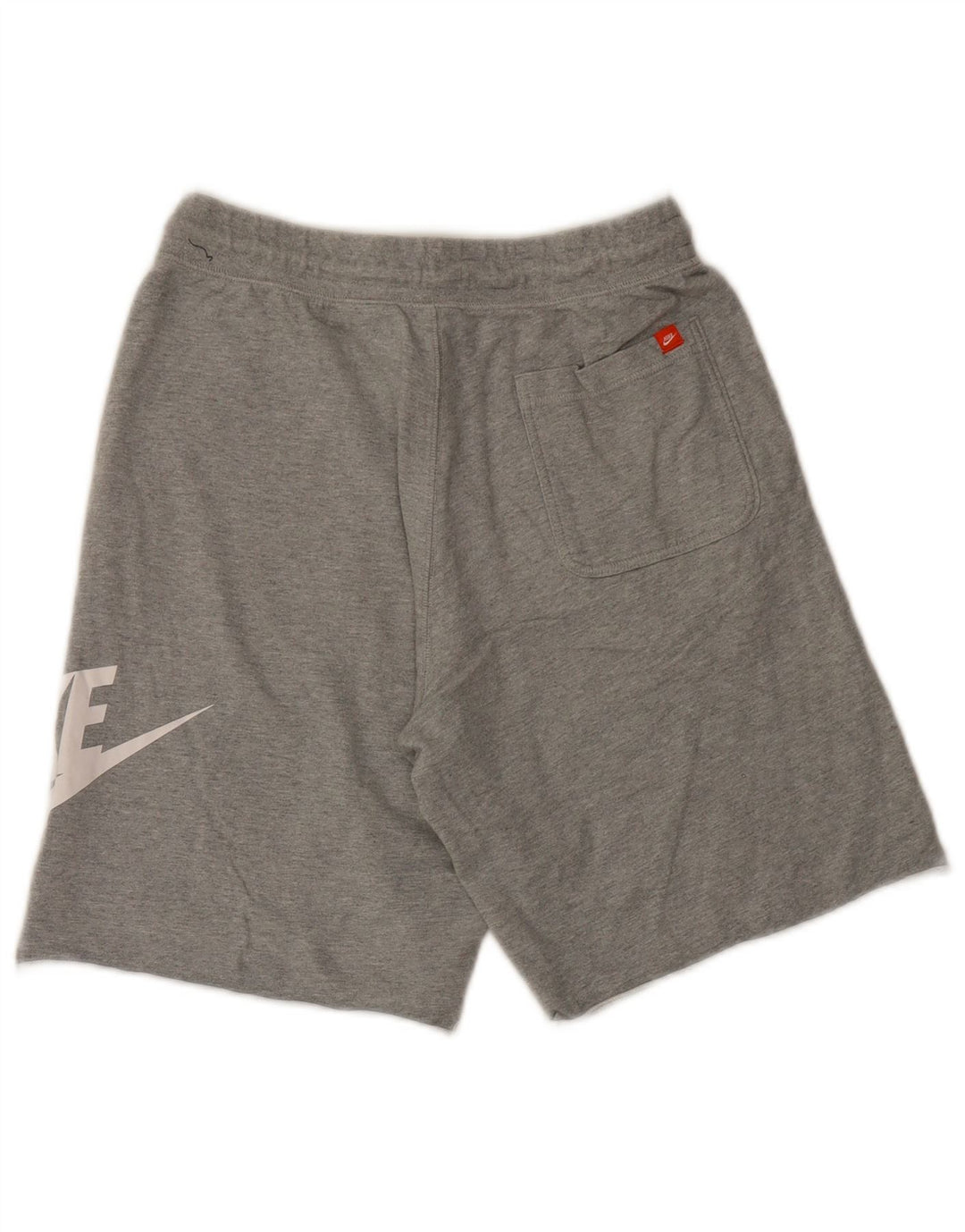 Nike grafiske sportsshorts til mænd mellemgrå flækket bomuld