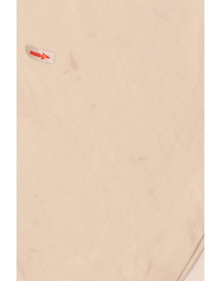 Zara Herre T-shirt Top Large Off White Bomuld