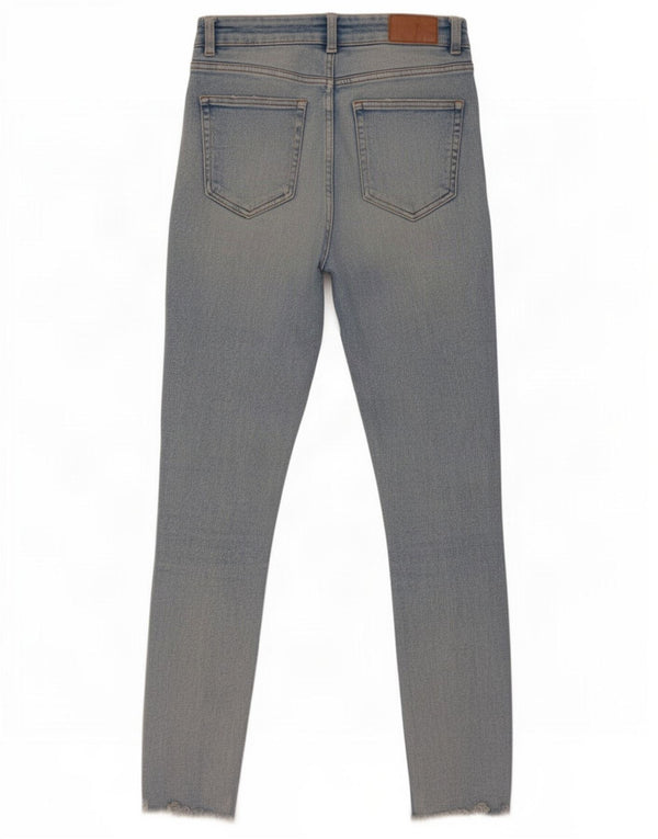 Zara Dame Slim Jeans EU 38 Small W28 L27 Blå Bomuld