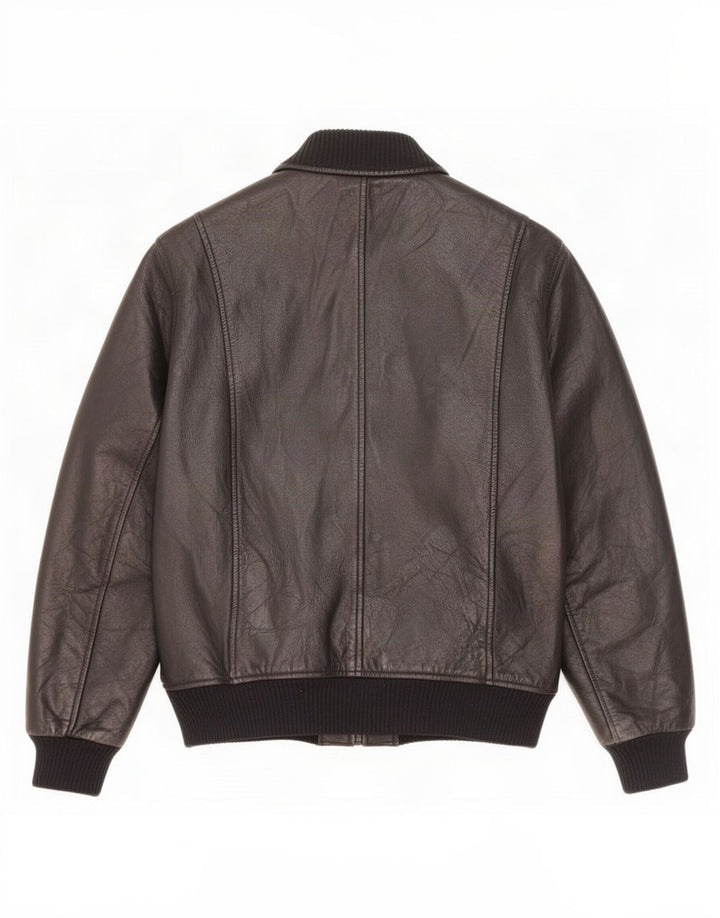 Vintage herre læderjakke UK 38 Medium Black