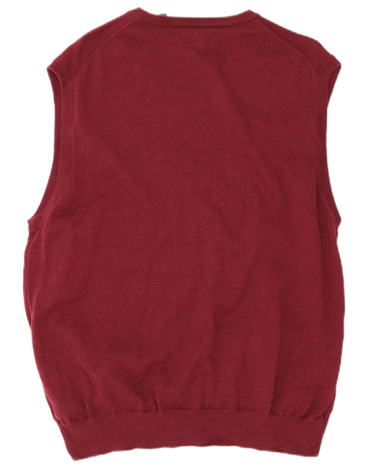 Chaps Herrevest Tank Top XL Bourgogne Bomuld