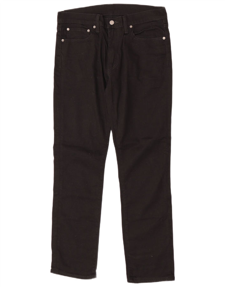 Levi's Herre 511 Slim Jeans W33 L32 Sort Bomuld