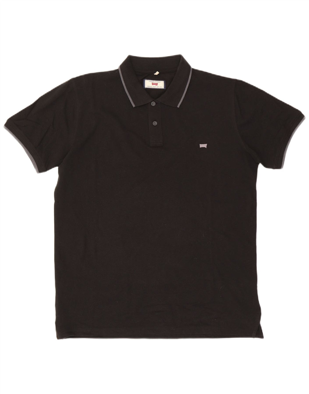 Carrera Herre Regular Polo Shirt XL Sort Bomuld
