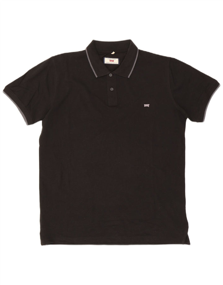 Carrera Herre Regular Polo Shirt XL Sort Bomuld