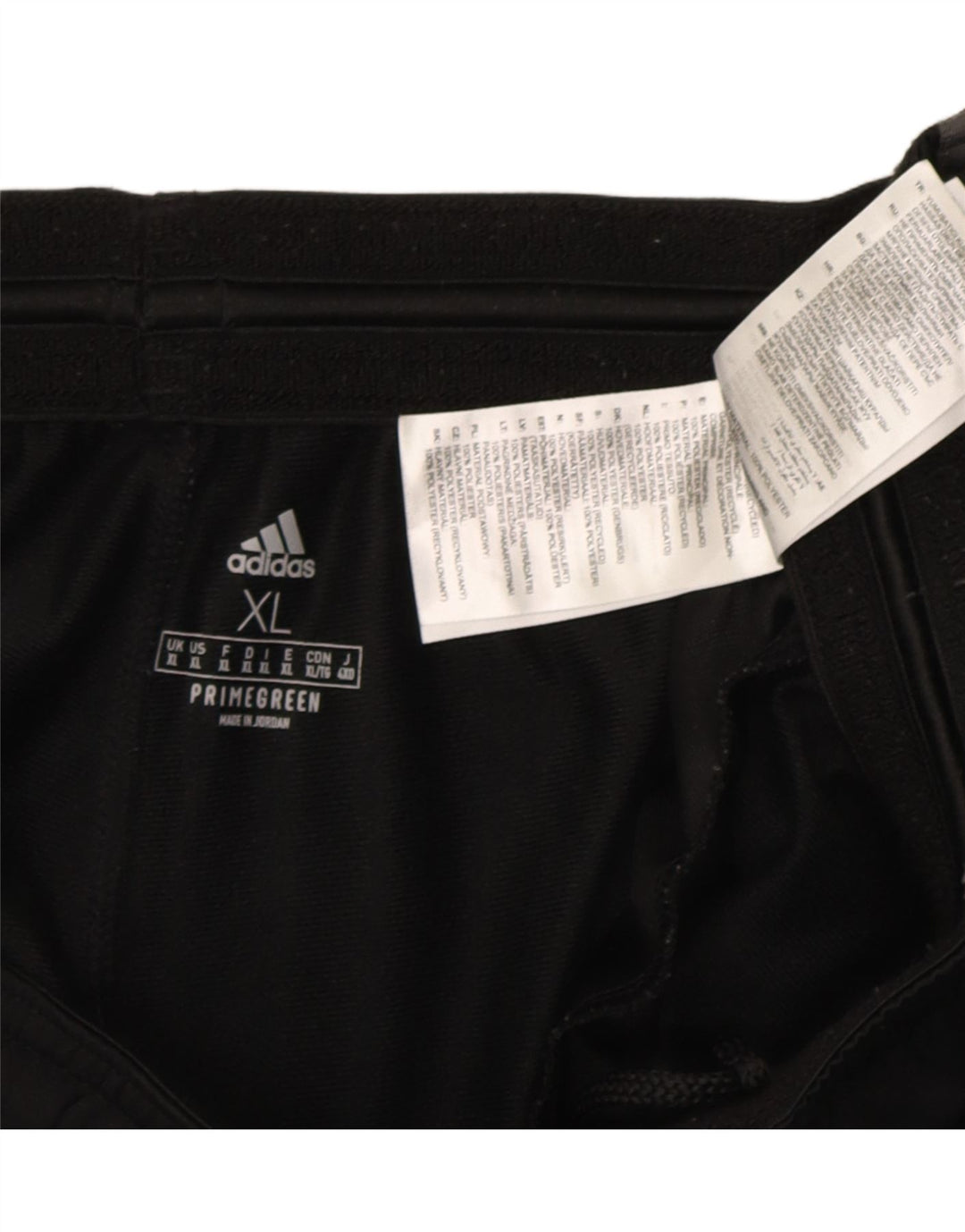 Adidas Træningsdragt bukser til mænd XL sort polyester