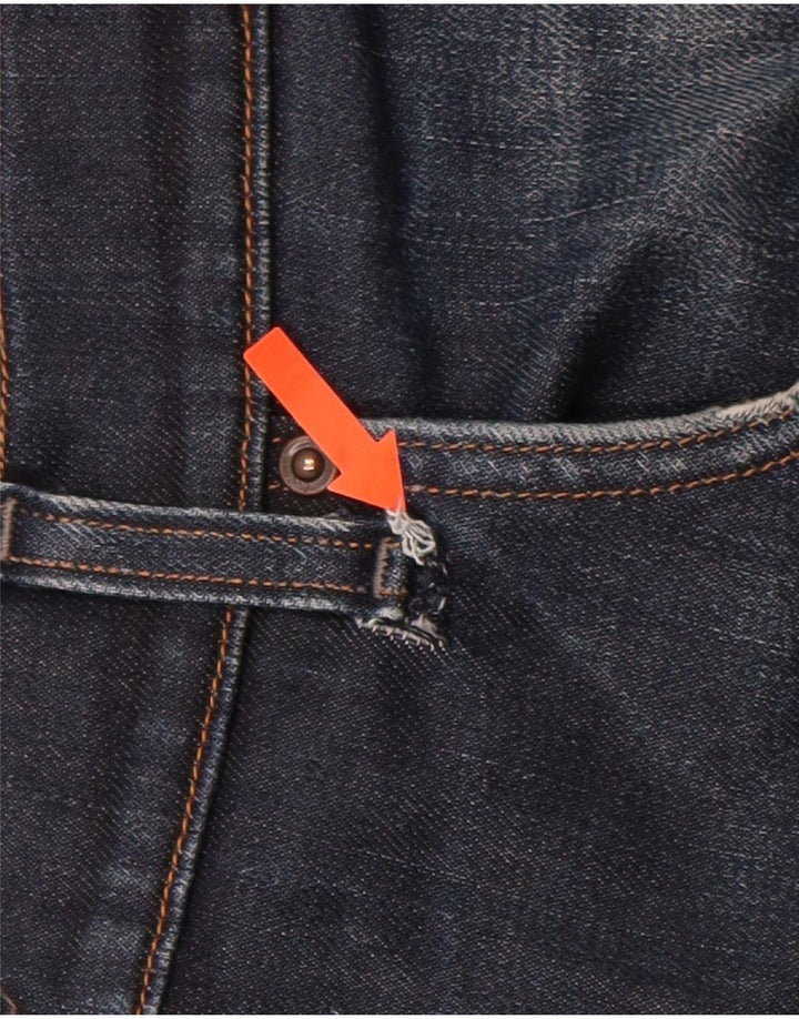 LEE Dame Chicago Slim Jeans W40 L28 Marineblå Bomuld