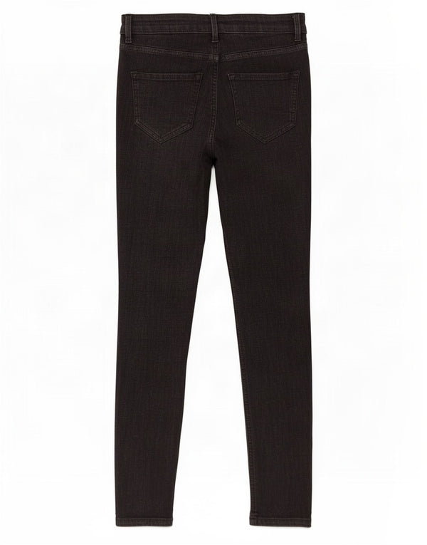 Marks & Spencer Womens The Ivy Skinny Jeans UK 10 Small W28 L27 Black