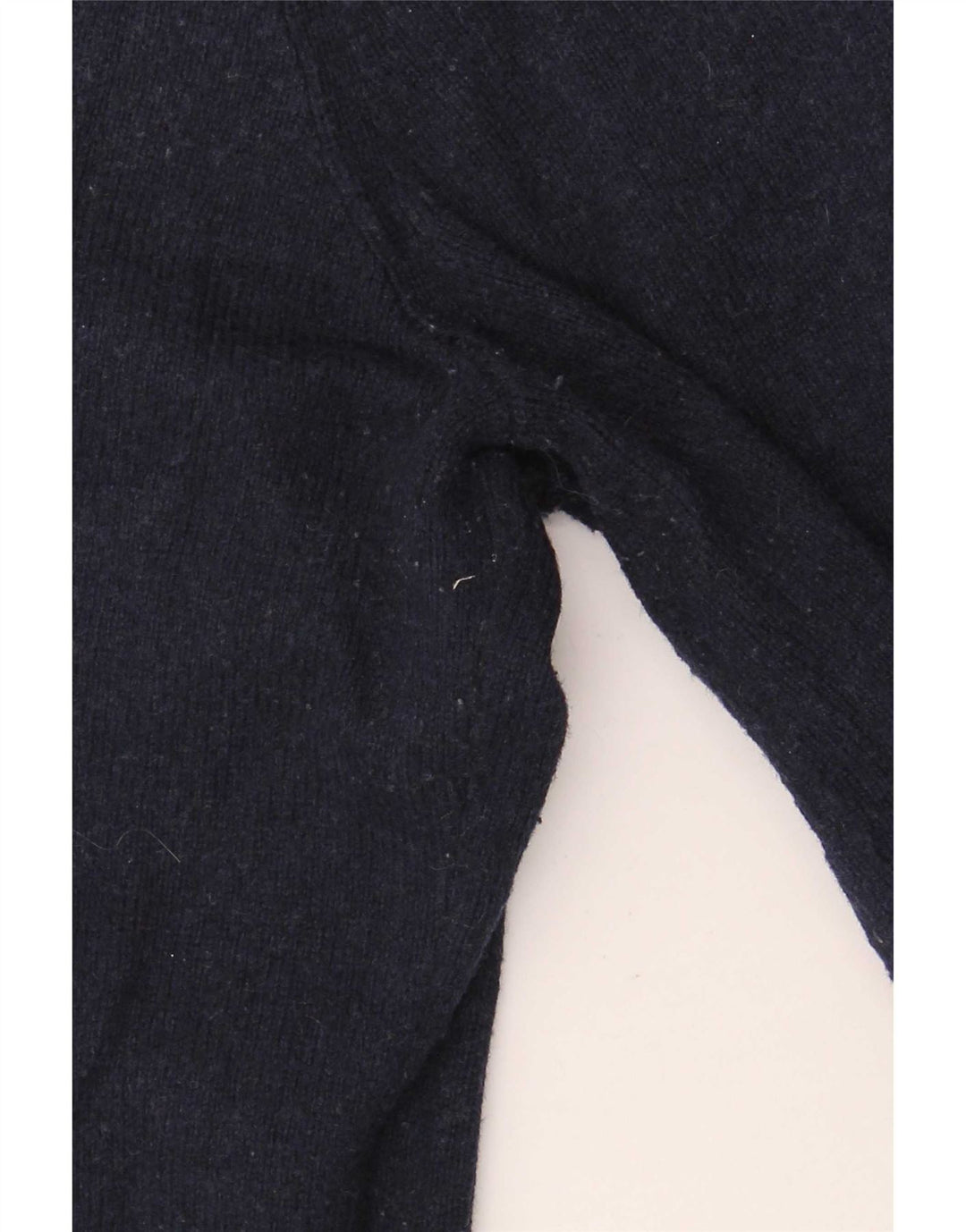 Gap Herre Crew Neck Jumper Sweater Large Navy Blue Merino Wool