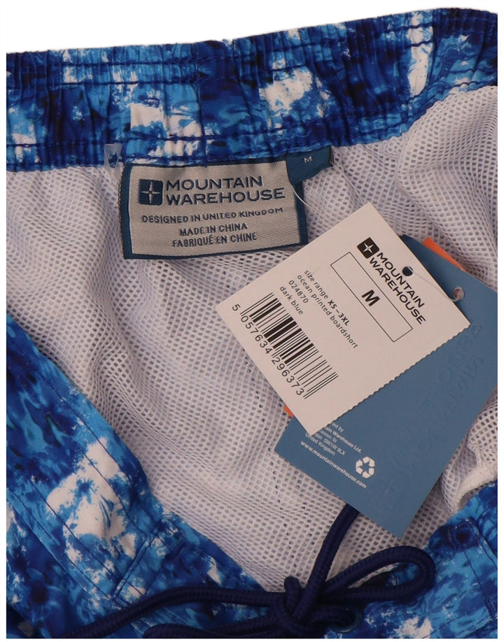 Mountain Warehouse Herre svømmeshorts Medium Blue Tie Dye Polyester