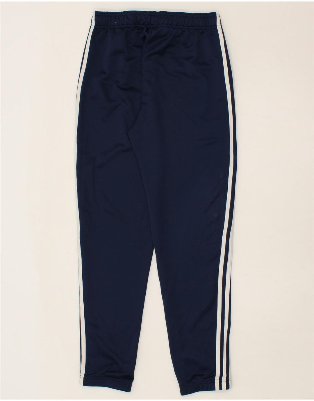 ADIDAS Boys Tracksuit Trousers 13-14 Years  Navy Blue Polyester Vintage Adidas and Second-Hand Adidas from Messina Hembry 