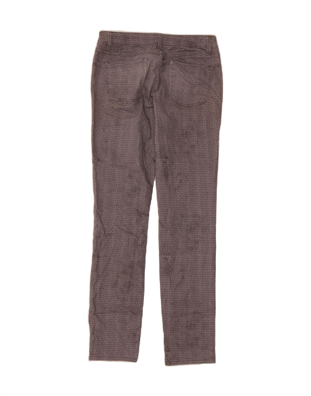PRANA Womens Abstract Pattern Casual Trousers US 6 Medium W28 L32 Grey Vintage Prana and Second-Hand Prana from Messina Hembry 