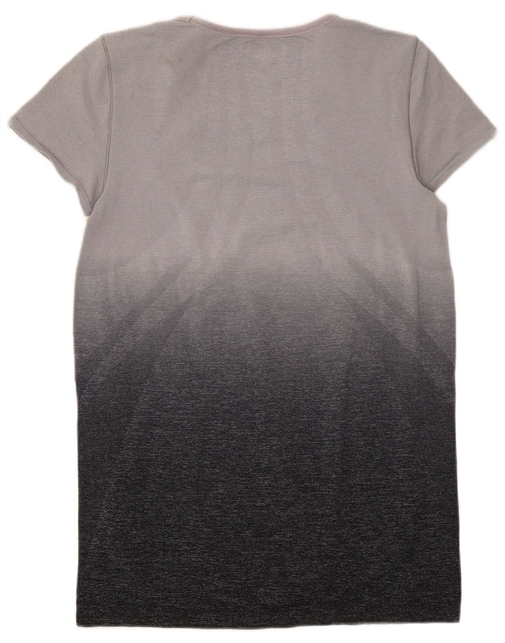 The North Face T-shirt top til kvinder UK 12 mellemgrå farveblok