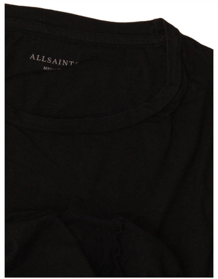 All Saints Herre T-Shirt Top Medium Sort