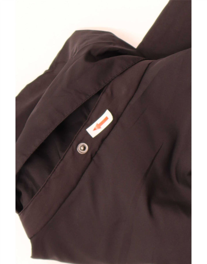 Max & Co. Quiltet overfrakke til kvinder UK 14 Medium Sort Polyester