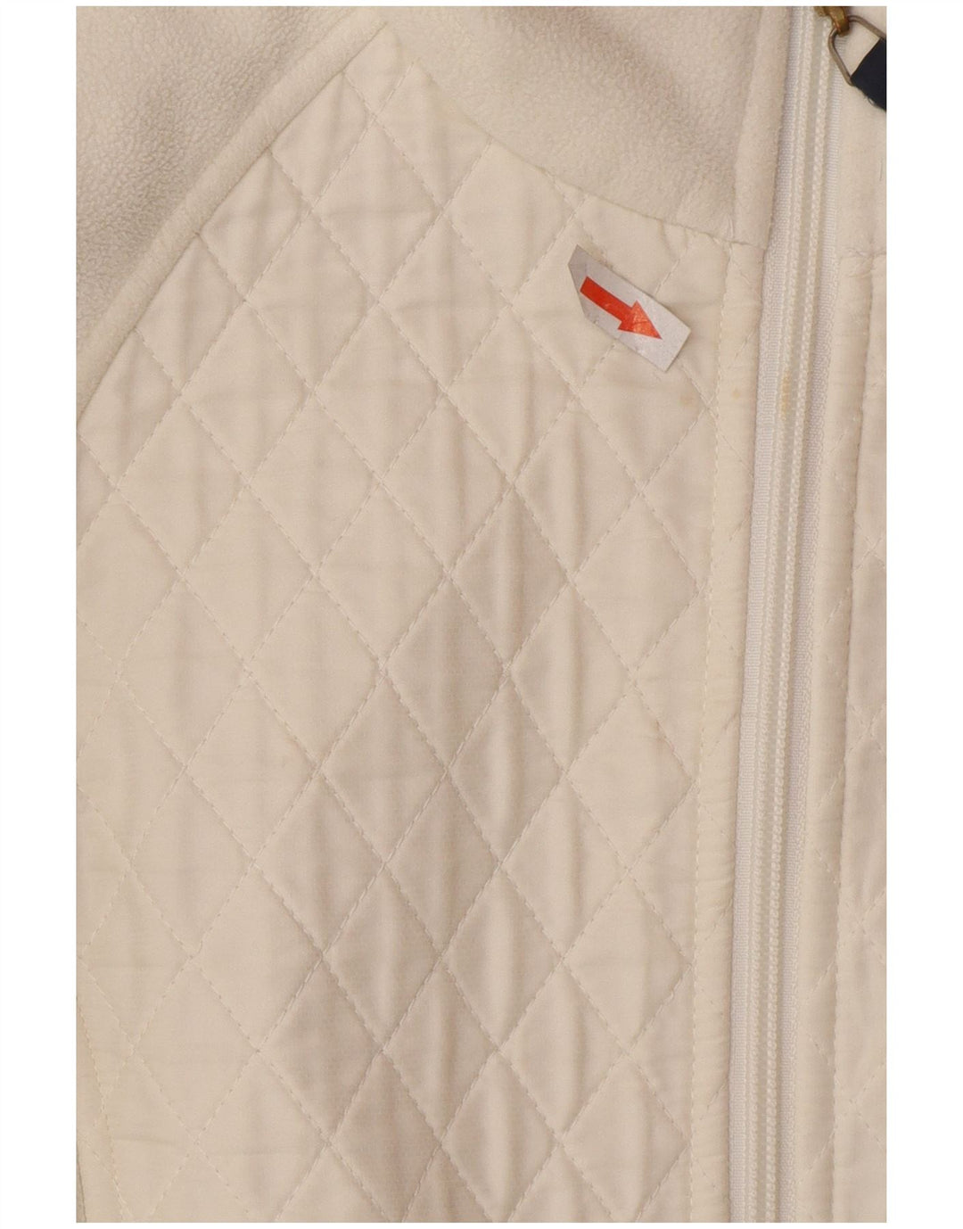 Musto Dame Fleecejakke UK 10 Small White Polyester