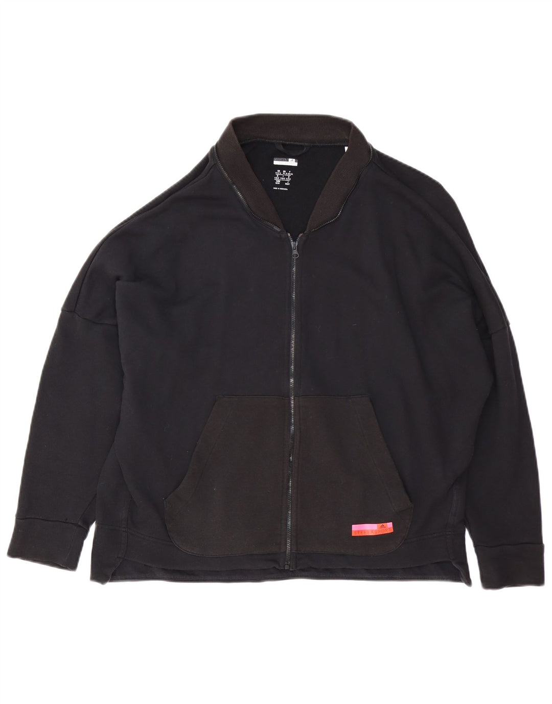 ADIDAS Dame Stella McCartney Træningsdragt Topjakke UK 12/14 Medium Sort