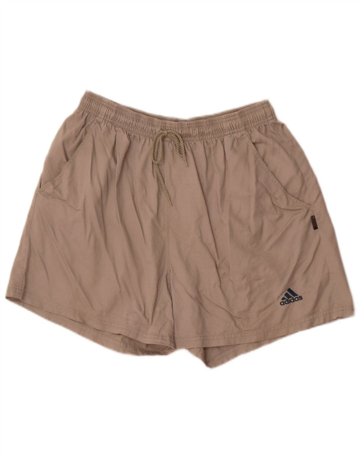 Adidas Herre Sportshorts XL Grå Bomuld
