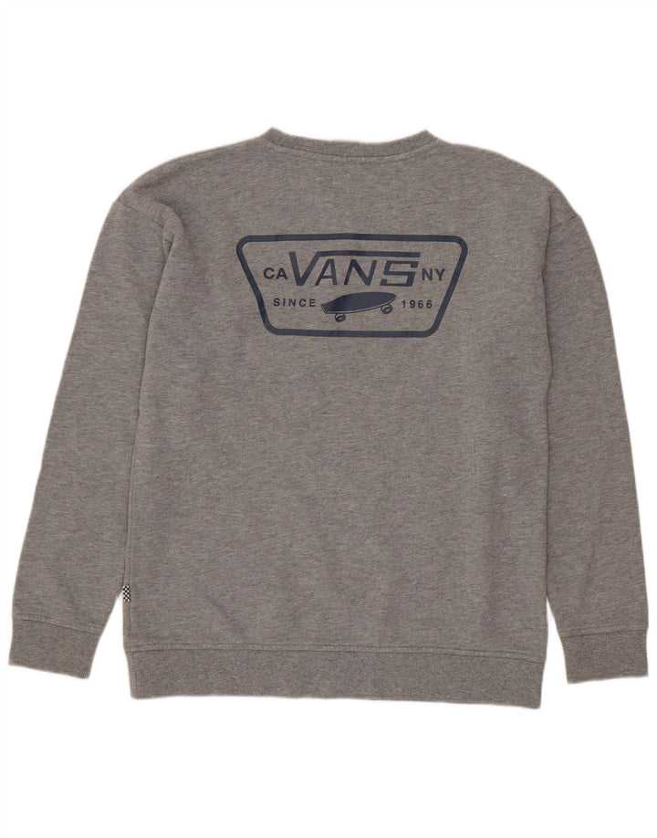 VANS Grafisk sweatshirt til mænd XS Grå