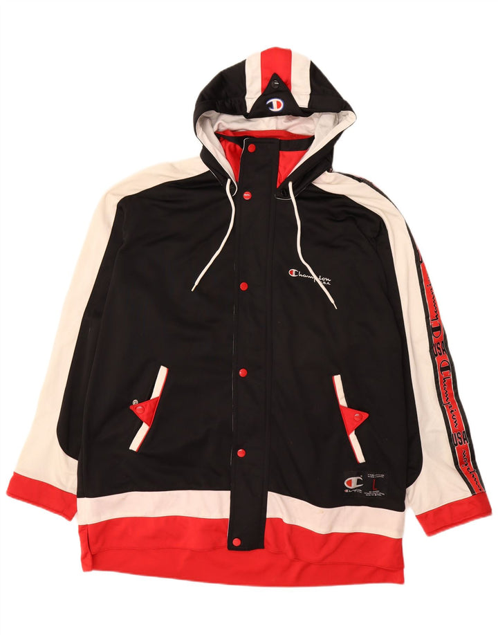 CHAMPION Herre grafisk træningsdragt Topjakke Stor flerfarvet Colourblock