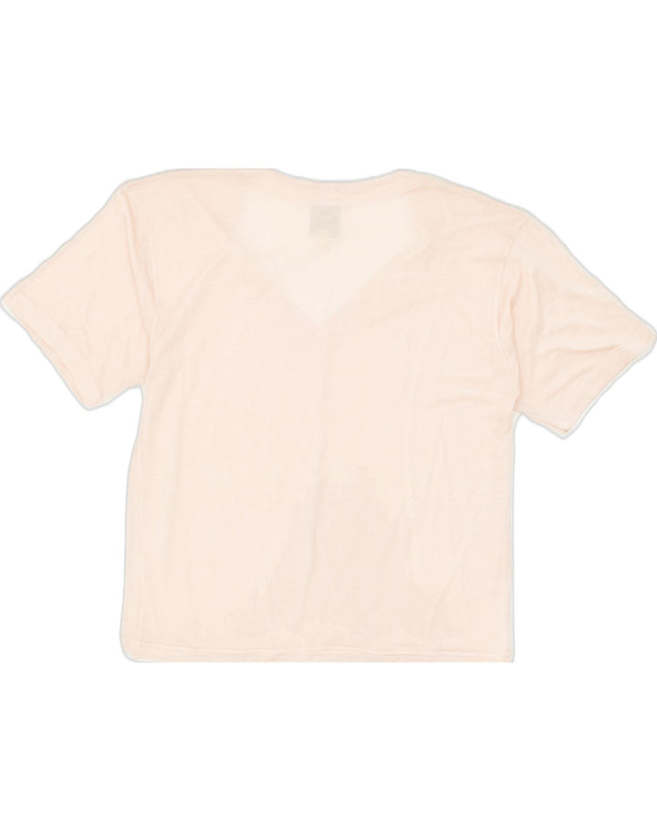 VINTAGE Womens Blouse Top IT 42 Medium Pink Cotton | Vintage Vintage | Thrift | Second-Hand Vintage | Used Clothing | Messina Hembry 