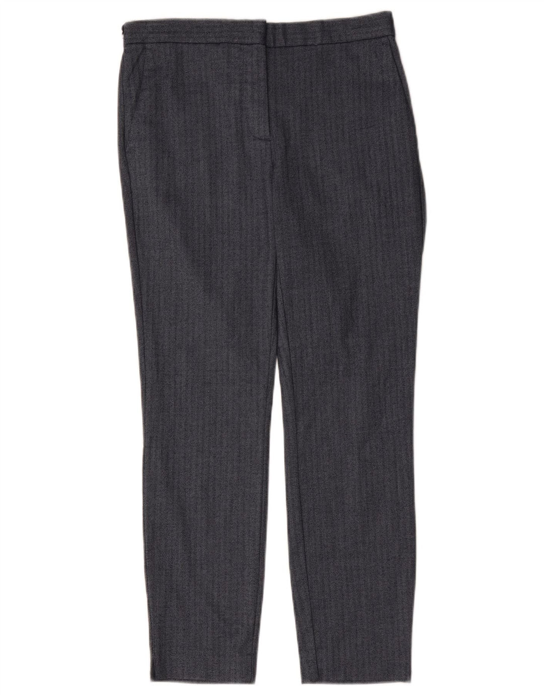 Zara Dame Slim Suit Bukser Medium W28 L27 Marineblå sildeben