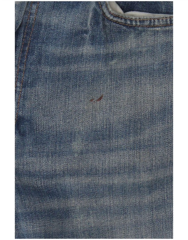 Levi's Herre 513 Slim Straight Jeans W34 L32 Blå Bomuld
