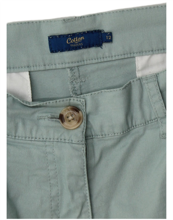 Traders Lige Casual Bukser til kvinder UK 12 Medium W30 L27 Turkis