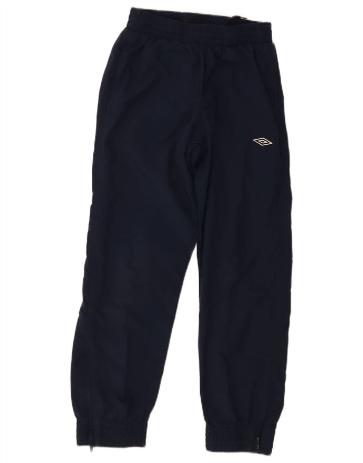 Umbro Boys Træningsdragt Bukser Joggers 9-10 År Marineblå Polyester