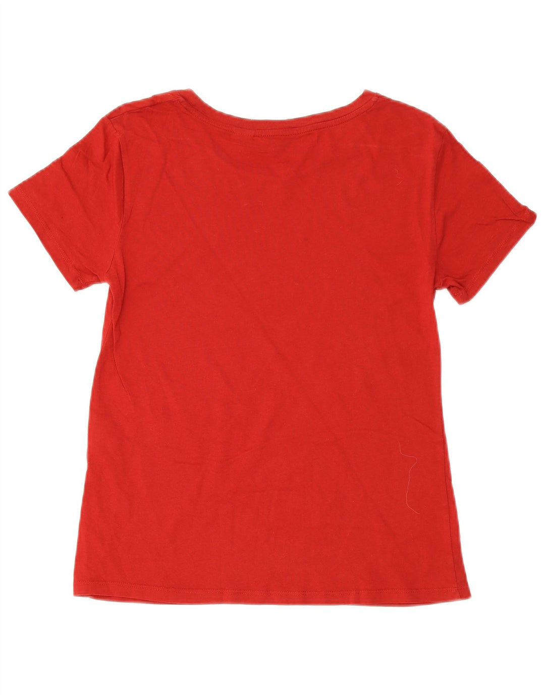 Levi's Dame Grafisk T-Shirt Top UK 10 Lille Rød