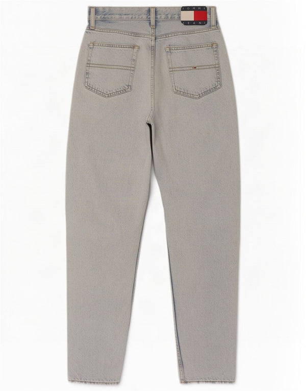 Tommy Hilfiger Dame Mom Ultra High-Rise Tapered Jeans W27 L28 Blå