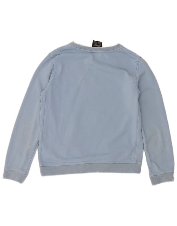 Nike Boys Standard Fit Sweatshirt Jumper 12-13 år Stor Blå Bomuld
