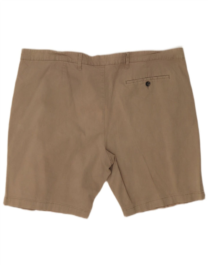 Marks & Spencer Herre Chino Shorts W44 2XL Khaki Bomuld
