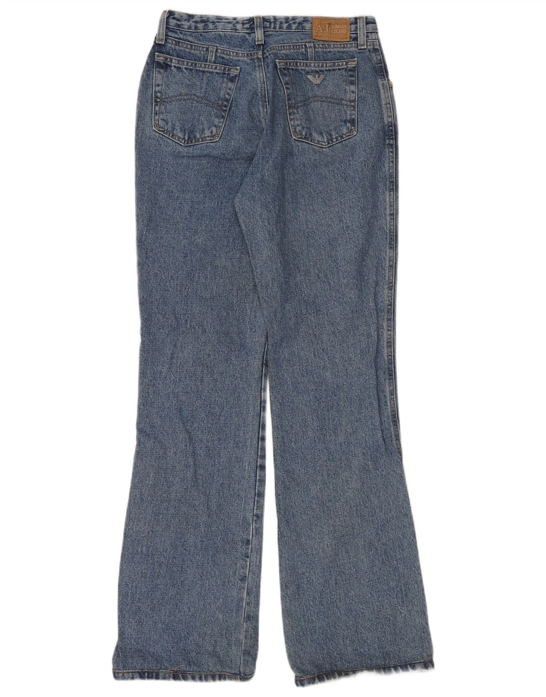 Armani Dame Flared Jeans W28 L32 Blå Bomuld
