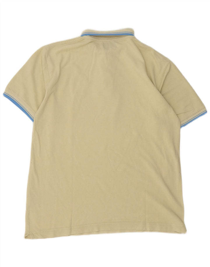 Kappa herre poloshirt XL gul bomuld