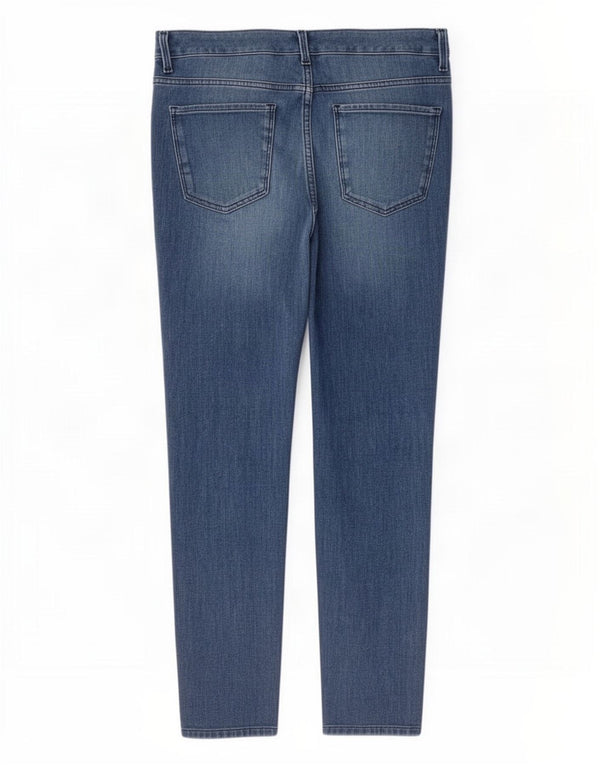 Marks & Spencer Dame Højtalje Skinny Jeans UK 16 Large W32 L26 Blå