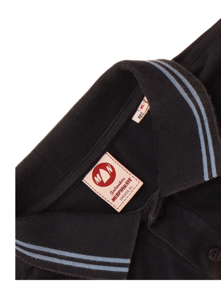 Murphy & Nye Herre Sailmakers Polo Shirt XL Navy Blue