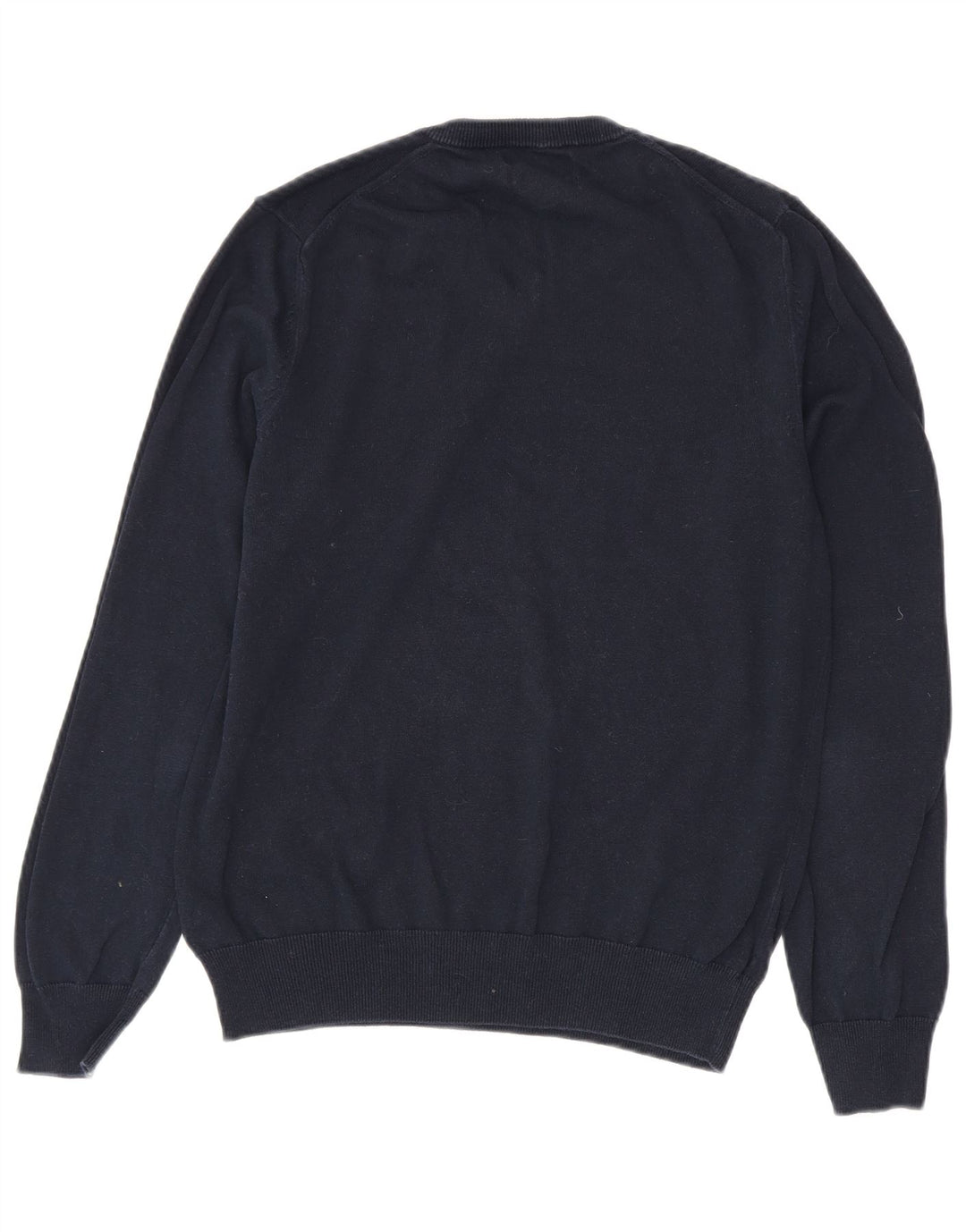 Marks & Spencer Herre V-hals sweater Medium marineblå bomuld
