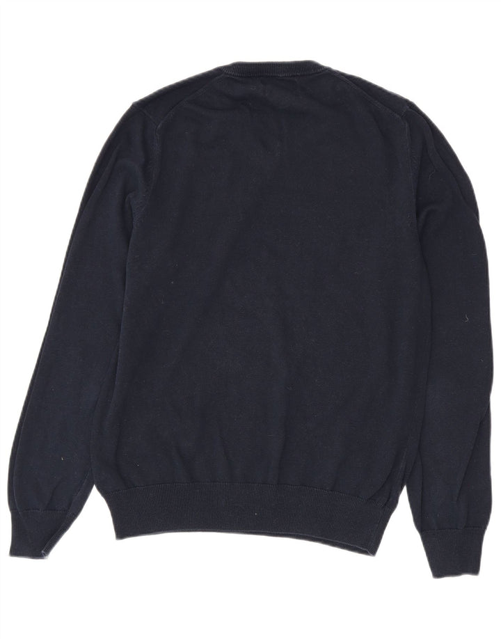 Marks & Spencer Herre V-hals sweater Medium marineblå bomuld
