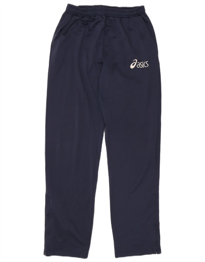 ASICS Herre grafisk træningsdragt Bukser Medium Navy Blue Polyester