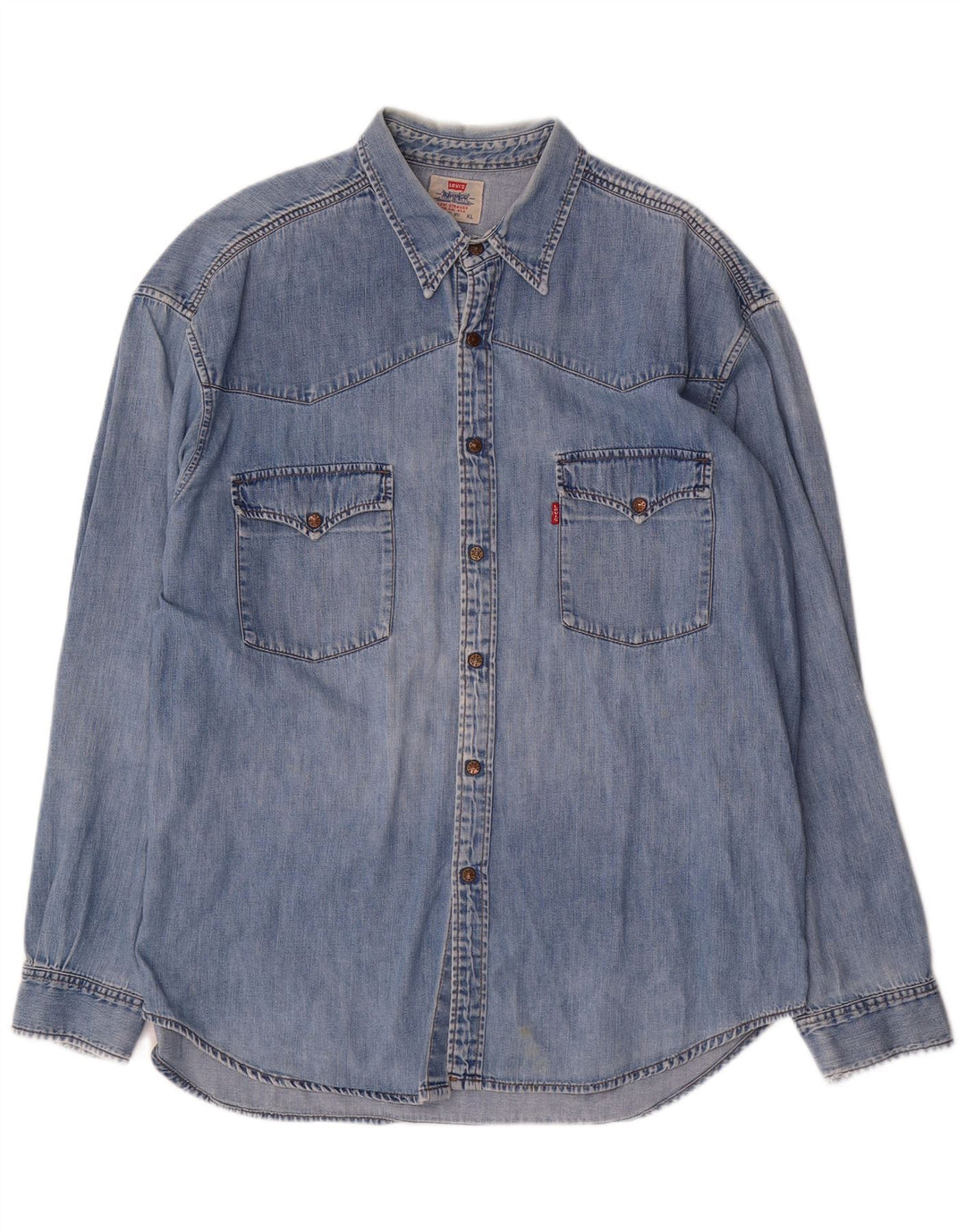 Levi's Herre Denim Shirt XL Blå Bomuld