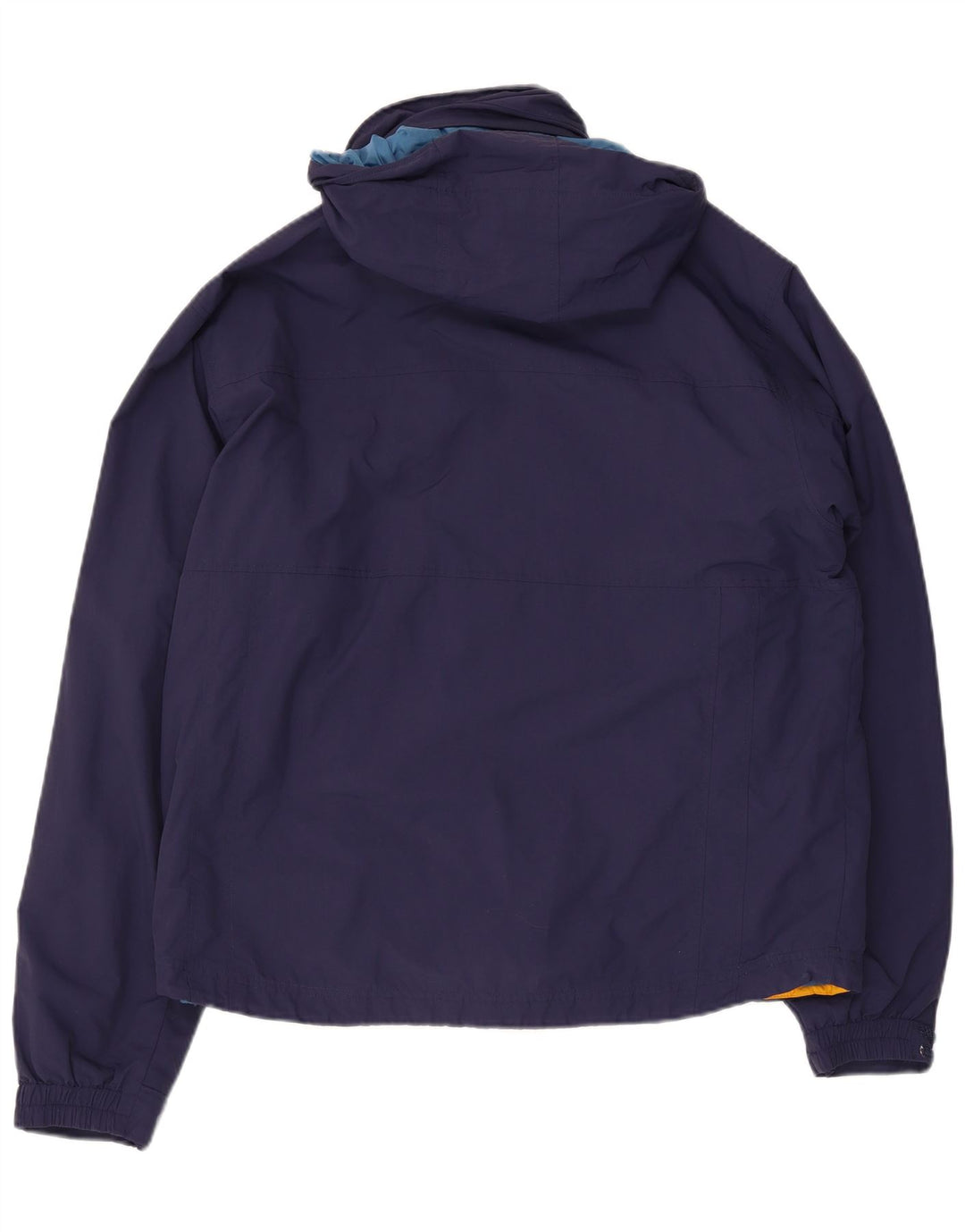 L.L.Bean Herre Hættevindjakke UK 38 Medium Navy Blue Polyester