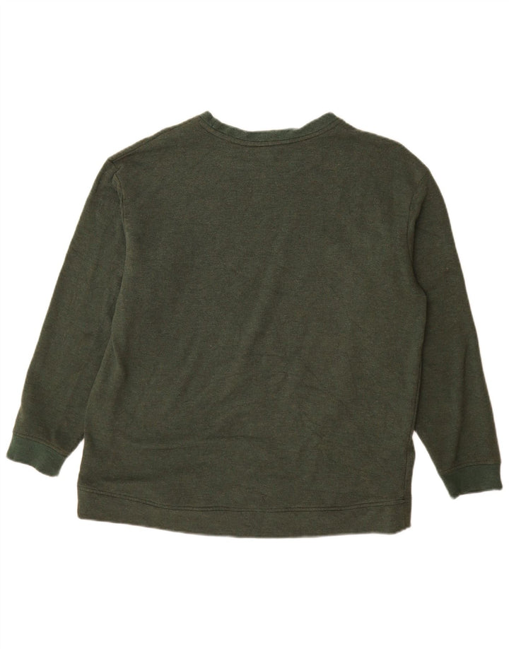 Orvis Herre Sweatshirt Jumper Medium Grøn Modal
