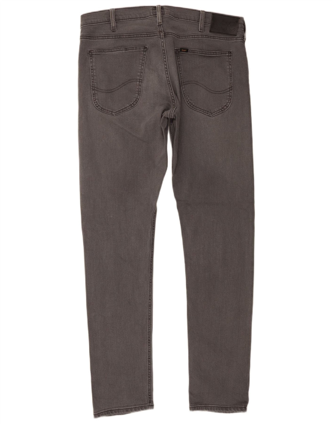 Lee Herre Luke Slim Jeans W36 L34 Grå Bomuld