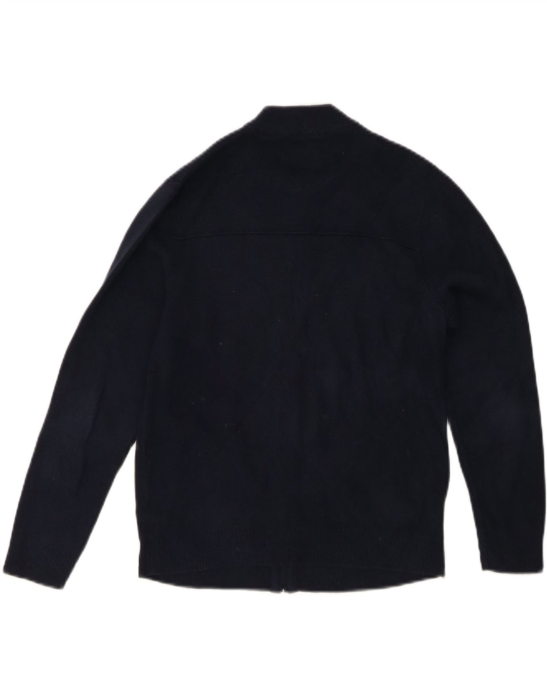 ZARA Boys Cardigan Sweater 11-12 Years Navy Blue Cotton