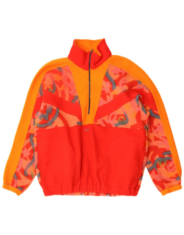 Colmar Herre Fleece Jumper med lynlås XL Rød Geometrisk polyurethan