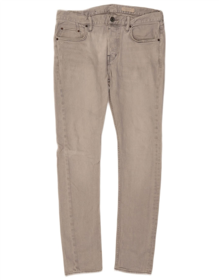 All Saints Herre Cigarette Skinny Jeans W35 L31 Grå