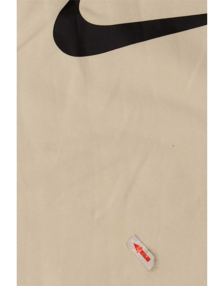 Nike Herre grafisk sweatshirt Jumper Medium Off White Colourblock Bomuld