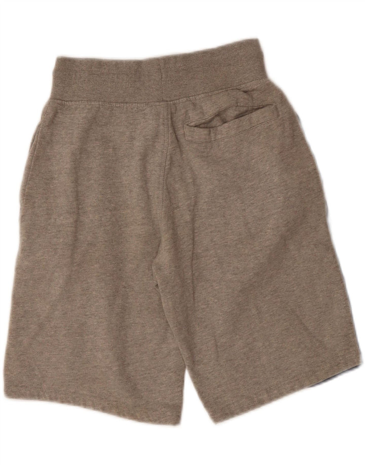 RUSSELL ATHLETIC Mens Sport Shorts Small  Grey Colourblock Cotton Vintage Russell Athletic and Second-Hand Russell Athletic from Messina Hembry 